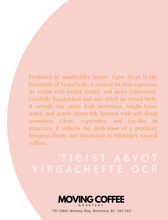 Tigist Abyot Yirgacheffe OCR